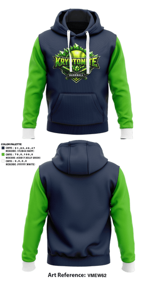 Hoodie, Kryptonite, Baseball, Teamtime, Team time, sublimation, custom sports apparel, team uniforms, spirit wear, spiritwear, sports uniforms, custom shirts, team store, custom team store, fundraiser sports, apparel fundraiser