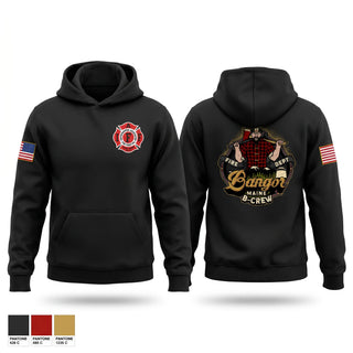Hoodie, bangor b crew, Fire Department, Teamtime, Team time, sublimation, custom sports apparel, team uniforms, spirit wear, spiritwear, sports uniforms, custom shirts, team store, custom team store, fundraiser sports, apparel fundraiser