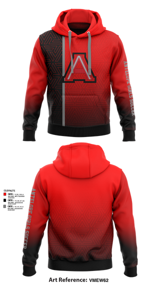 Hoodie, Antelope Girls Soccer, Women's Soccer, Teamtime, Team time, sublimation, custom sports apparel, team uniforms, spirit wear, spiritwear, sports uniforms, custom shirts, team store, custom team store, fundraiser sports, apparel fundraiser