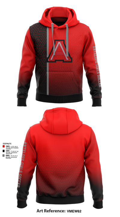 Antelope Girls Soccer 40027680 Hoodie - 51
