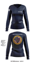 LaBelle Criminal Justice Academy 31997557 Women's Long Sleeve V-neck Shirt - 104