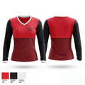St. John the Baptist Jaguars 68221267 Women's Long Sleeve V-neck Shirt - 1