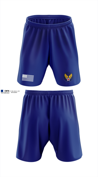 Athletic Shorts With Pockets, GA-956, Air Force, Teamtime, Team time, sublimation, custom sports apparel, team uniforms, spirit wear, spiritwear, sports uniforms, custom shirts, team store, custom team store, fundraiser sports, apparel fundraiser