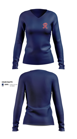 Womens Long Sleeve Vneck Shirt, Redeem, Softball, Teamtime, Team time, sublimation, custom sports apparel, team uniforms, spirit wear, spiritwear, sports uniforms, custom shirts, team store, custom team store, fundraiser sports, apparel fundraiser