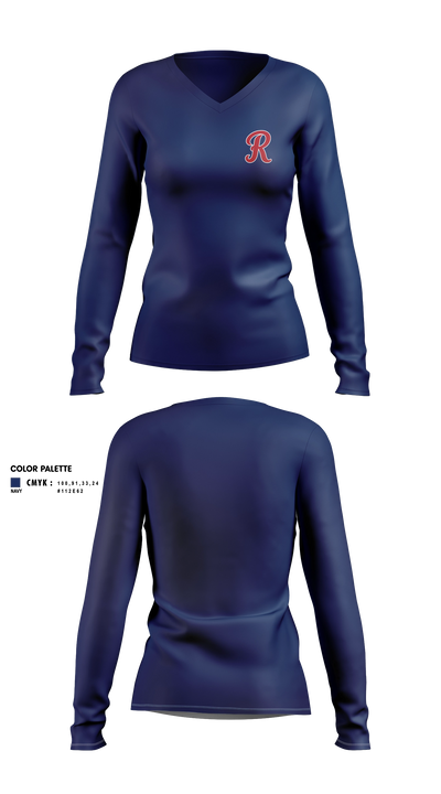 Redeem Women's Long Sleeve V-neck Shirt - 5