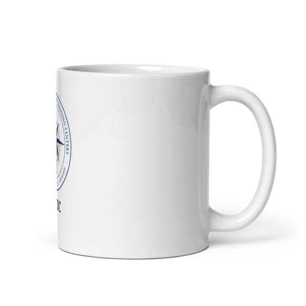 U.S. Federal Law Enforcement Training Center Law Enforcement Control Tactics Instructor Training Program LECTITP 3663702 White Glossy Mug - Medium