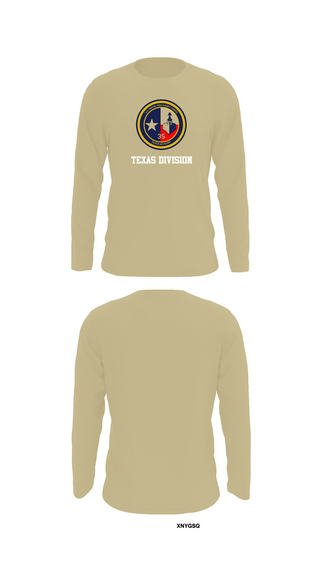 Long Sleeve Performance Shirt, Texas Division, , Teamtime, Team time, sublimation, custom sports apparel, team uniforms, spirit wear, spiritwear, sports uniforms, custom shirts, team store, custom team store, fundraiser sports, apparel fundraiser