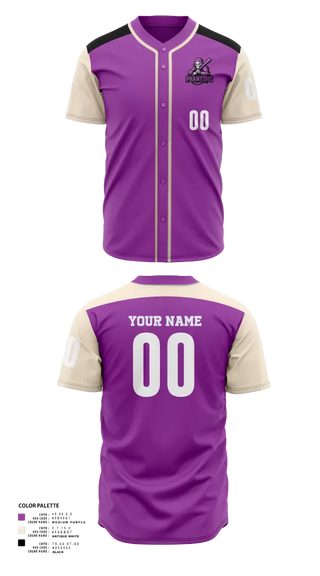 Full Button Baseball Jersey, Clarksville Phantoms, Baseball, Teamtime, Team time, sublimation, custom sports apparel, team uniforms, spirit wear, spiritwear, sports uniforms, custom shirts, team store, custom team store, fundraiser sports, apparel fundraiser
