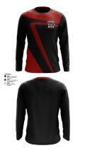 Baton Rouge Post Grad Academy 3423121 Long Sleeve Performance Shirt 1