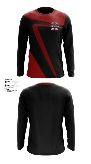 Long Sleeve Performance Shirt, Baton Rouge Post Grad Academy, Men's Basketball, Teamtime, Team time, sublimation, custom sports apparel, team uniforms, spirit wear, spiritwear, sports uniforms, custom shirts, team store, custom team store, fundraiser sports, apparel fundraiser