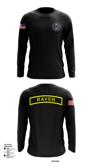 Long Sleeve Performance Shirt, Phoenix Raven Instrutor, , Teamtime, Team time, sublimation, custom sports apparel, team uniforms, spirit wear, spiritwear, sports uniforms, custom shirts, team store, custom team store, fundraiser sports, apparel fundraiser