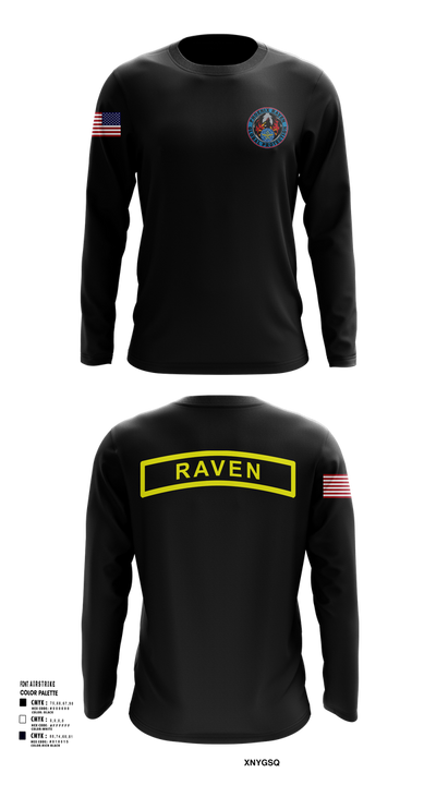 Phoenix Raven Instrutor 33351761 Long Sleeve Performance Shirt 103