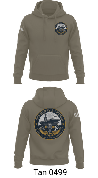 Hoodie, CVN75 Media, Navy, Teamtime, Team time, sublimation, custom sports apparel, team uniforms, spirit wear, spiritwear, sports uniforms, custom shirts, team store, custom team store, fundraiser sports, apparel fundraiser