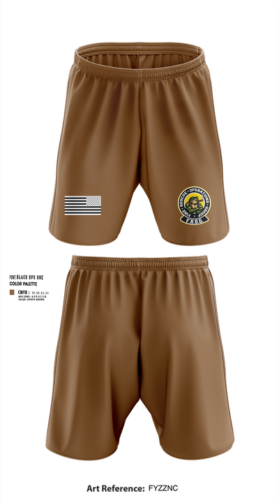 Fire Rescue Operations Group 65022293 Athletic Shorts With Pockets - 100