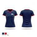 Tourists Women's Short Sleeve V-neck Shirt - 1
