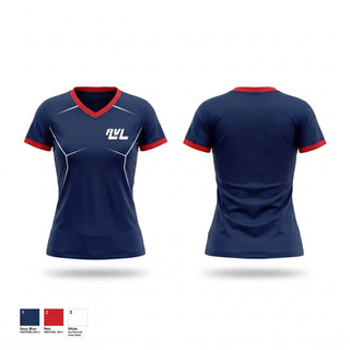 Womens Short Sleeve Vneck Shirt, Tourists, Baseball, Teamtime, Team time, sublimation, custom sports apparel, team uniforms, spirit wear, spiritwear, sports uniforms, custom shirts, team store, custom team store, fundraiser sports, apparel fundraiser