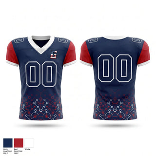 Football Jersey, Patriots, , Teamtime, Team time, sublimation, custom sports apparel, team uniforms, spirit wear, spiritwear, sports uniforms, custom shirts, team store, custom team store, fundraiser sports, apparel fundraiser