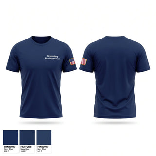 Short Sleeve Performance Shirt, Greensburg Fire Department, Fire Department, Teamtime, Team time, sublimation, custom sports apparel, team uniforms, spirit wear, spiritwear, sports uniforms, custom shirts, team store, custom team store, fundraiser sports, apparel fundraiser