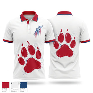 Short Sleeve Performance Polo, Huskies, Men's Basketball, Teamtime, Team time, sublimation, custom sports apparel, team uniforms, spirit wear, spiritwear, sports uniforms, custom shirts, team store, custom team store, fundraiser sports, apparel fundraiser