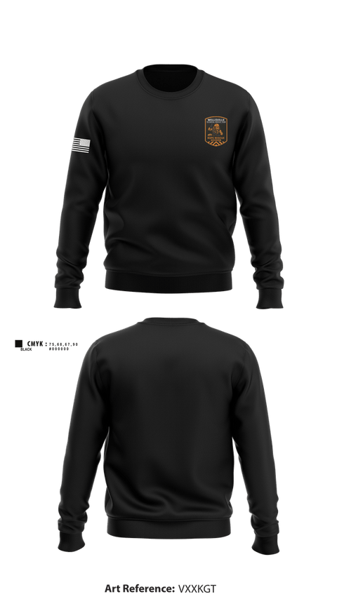 Crew Neck Sweatshirt, Wellsville TRT, , Teamtime, Team time, sublimation, custom sports apparel, team uniforms, spirit wear, spiritwear, sports uniforms, custom shirts, team store, custom team store, fundraiser sports, apparel fundraiser