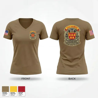 Womens Short Sleeve Vneck Shirt, 32d AAMDC DPICC, Army, Teamtime, Team time, sublimation, custom sports apparel, team uniforms, spirit wear, spiritwear, sports uniforms, custom shirts, team store, custom team store, fundraiser sports, apparel fundraiser