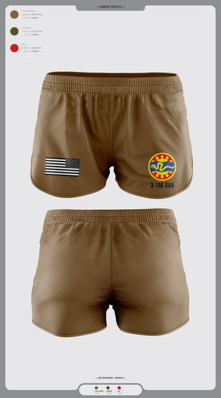 Ranger Panties, 3-116 CAV, , Teamtime, Team time, sublimation, custom sports apparel, team uniforms, spirit wear, spiritwear, sports uniforms, custom shirts, team store, custom team store, fundraiser sports, apparel fundraiser