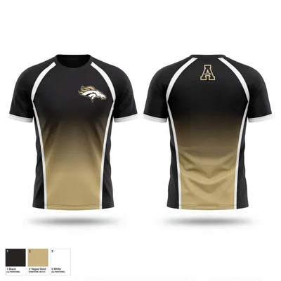 Allen Lady Mustangs 2802881 Old School Cotton Feel Shirt - 1