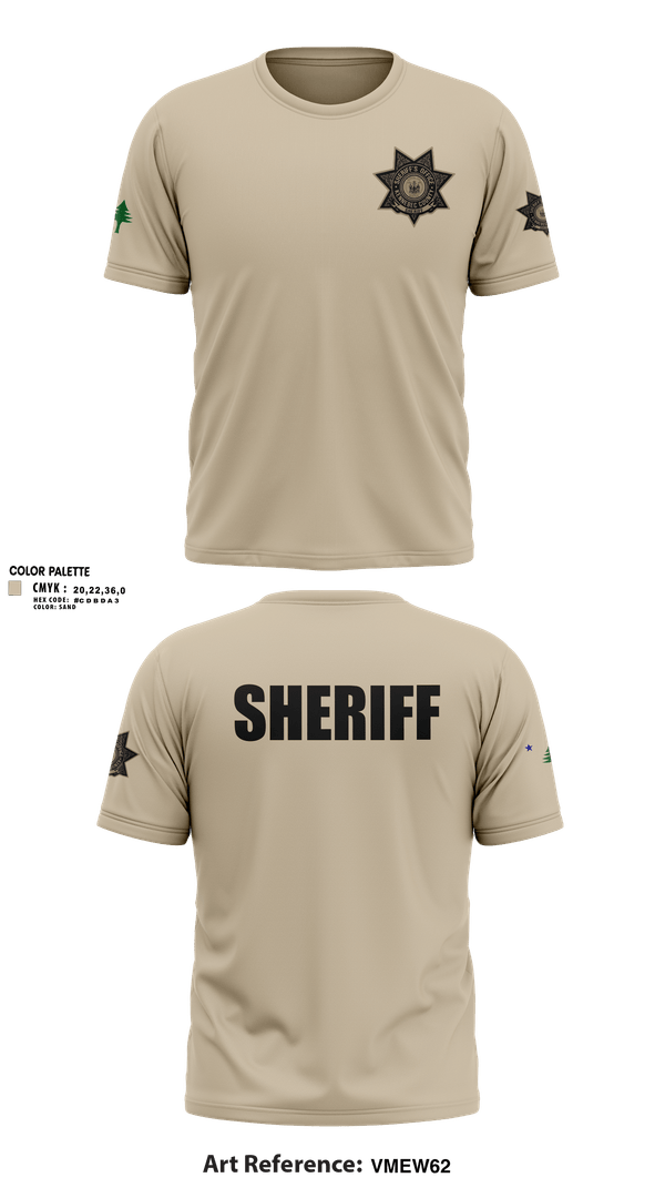 KCSO 22361769 Old School Cotton Feel Shirt - 1