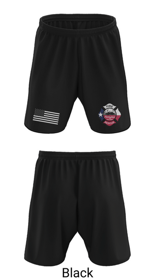 Athletic Shorts With Pockets, Perryton Fire Department, Fire Department, Teamtime, Team time, sublimation, custom sports apparel, team uniforms, spirit wear, spiritwear, sports uniforms, custom shirts, team store, custom team store, fundraiser sports, apparel fundraiser