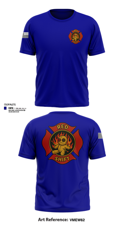 City of Lake Geneva Fire Department 76395935 Short Sleeve Performance Shirt - 102