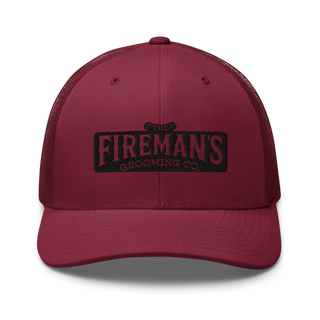 The Fireman,s Grooming Co. 4698736 Retro Trucker Hat | Yupoong 6606