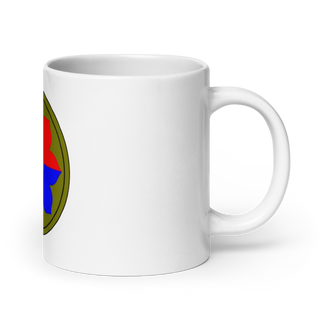9th inf E company 15372715 White Glossy Mug - Small