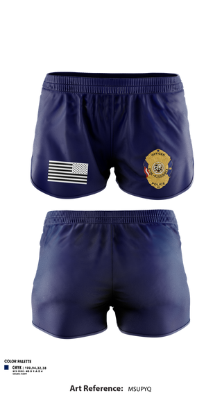 Ranger Panties, Otoe-Missouria Police Department, Police, Teamtime, Team time, sublimation, custom sports apparel, team uniforms, spirit wear, spiritwear, sports uniforms, custom shirts, team store, custom team store, fundraiser sports, apparel fundraiser