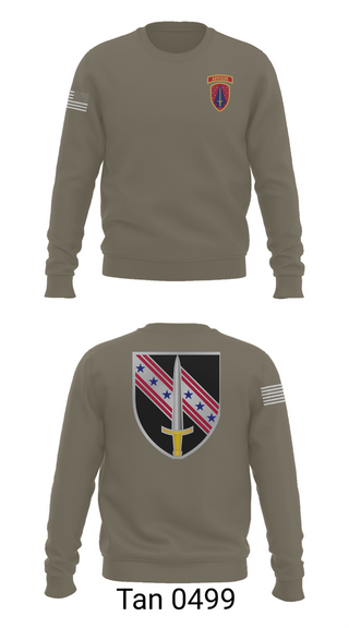 Crew Neck Sweatshirt, 6/54th Security Force Assistance Brigade, , Teamtime, Team time, sublimation, custom sports apparel, team uniforms, spirit wear, spiritwear, sports uniforms, custom shirts, team store, custom team store, fundraiser sports, apparel fundraiser