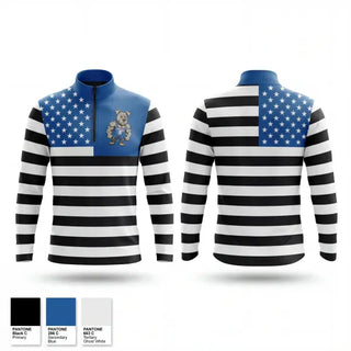 Quarter Zip Jacket, THE DOG POUND, Wrestling, Teamtime, Team time, sublimation, custom sports apparel, team uniforms, spirit wear, spiritwear, sports uniforms, custom shirts, team store, custom team store, fundraiser sports, apparel fundraiser