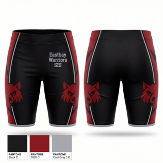Mens Compression Shorts, Eastbay Warriors 12U, , Teamtime, Team time, sublimation, custom sports apparel, team uniforms, spirit wear, spiritwear, sports uniforms, custom shirts, team store, custom team store, fundraiser sports, apparel fundraiser