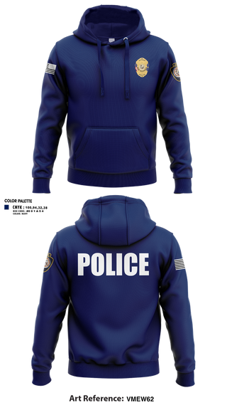 Hoodie, Otoe-Missouria Police Department, Police, Teamtime, Team time, sublimation, custom sports apparel, team uniforms, spirit wear, spiritwear, sports uniforms, custom shirts, team store, custom team store, fundraiser sports, apparel fundraiser