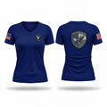 The Colony Police Department SWAT Women's Short Sleeve V-neck Shirt - 1
