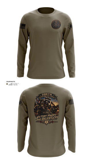 Long Sleeve Performance Shirt, 396th MCGA, Army, Teamtime, Team time, sublimation, custom sports apparel, team uniforms, spirit wear, spiritwear, sports uniforms, custom shirts, team store, custom team store, fundraiser sports, apparel fundraiser