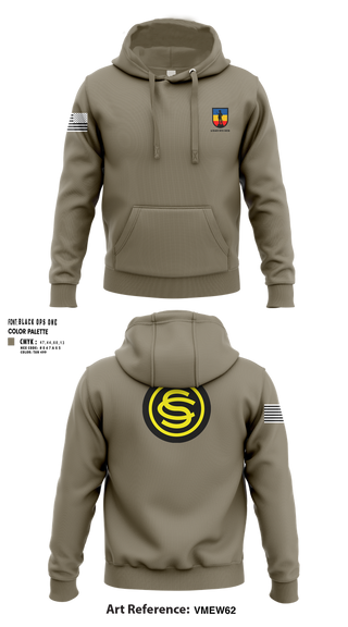 Hoodie, 1/243 RTI OCS, , Teamtime, Team time, sublimation, custom sports apparel, team uniforms, spirit wear, spiritwear, sports uniforms, custom shirts, team store, custom team store, fundraiser sports, apparel fundraiser