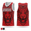 Grandfield Bearcats Mens Basketball Jersey - 1
