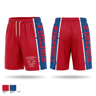 Athletic Shorts With Pockets, Fulshear Simonton FD, Fire Department, Teamtime, Team time, sublimation, custom sports apparel, team uniforms, spirit wear, spiritwear, sports uniforms, custom shirts, team store, custom team store, fundraiser sports, apparel fundraiser