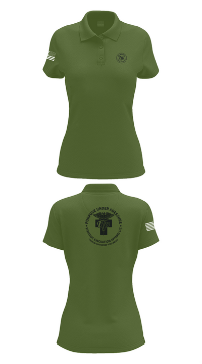 439th AES 50968324 Women's Short Sleeve Performance Polo  - 55