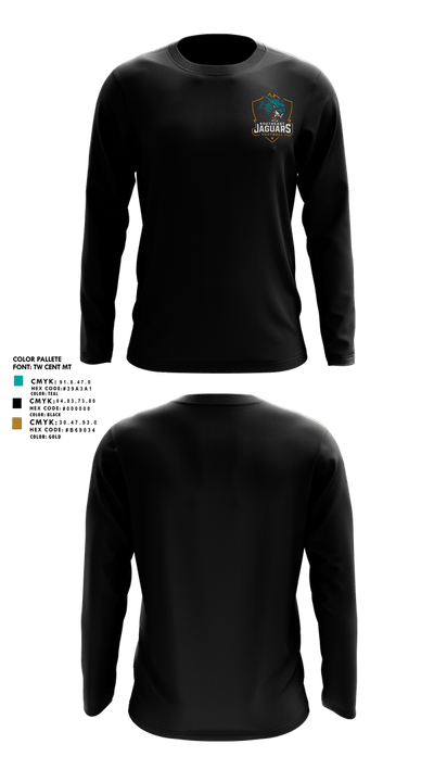 southeast Jaguars 26594681 Long Sleeve Performance Shirt 2