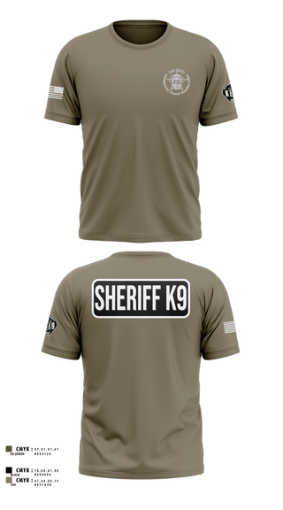 Short Sleeve Performance Shirt, Montgomery County Sheriff’s Office K9 Unit, Police, Teamtime, Team time, sublimation, custom sports apparel, team uniforms, spirit wear, spiritwear, sports uniforms, custom shirts, team store, custom team store, fundraiser sports, apparel fundraiser