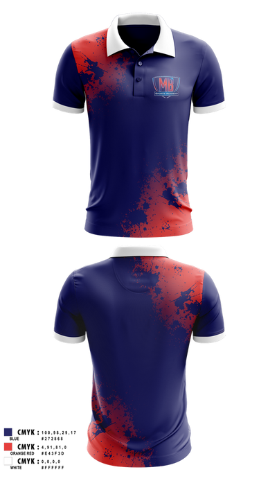 MB Sports Academy 96139088 Short Sleeve Performance Polo - 1