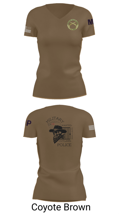 3RD PLATOON OUTLAWS Women's Short Sleeve V-neck Shirt - 8