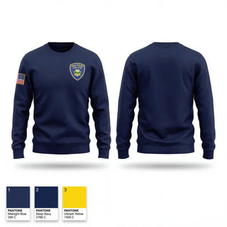 Crew Neck Sweatshirt, Van Wert Police Department, Police, Teamtime, Team time, sublimation, custom sports apparel, team uniforms, spirit wear, spiritwear, sports uniforms, custom shirts, team store, custom team store, fundraiser sports, apparel fundraiser