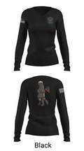 1-22 ASB 88977658 Women's Long Sleeve V-neck Shirt - 37