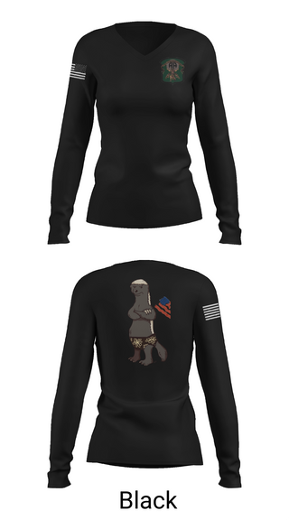 Women's Long Sleeve Vneck Shirt, 1-22 ASB, , Teamtime, Team time, sublimation, custom sports apparel, team uniforms, spirit wear, spiritwear, sports uniforms, custom shirts, team store, custom team store, fundraiser sports, apparel fundraiser